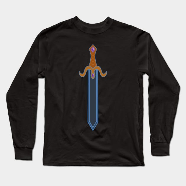 Medieval Sword Long Sleeve T-Shirt by inatorinator